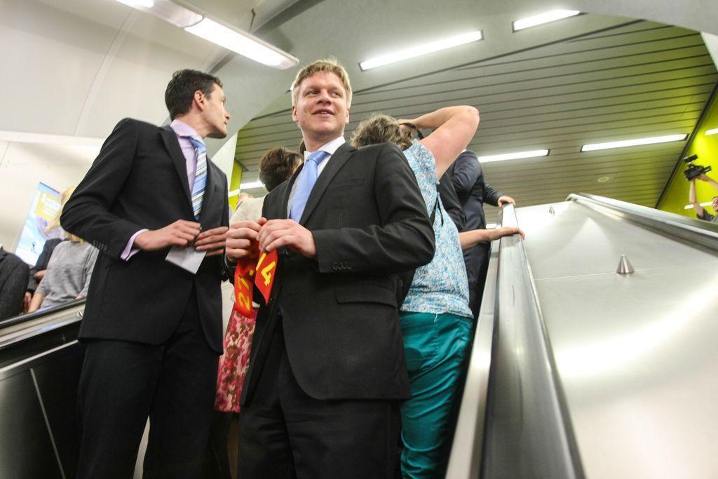 Znovuotevřená stanice Národní třída