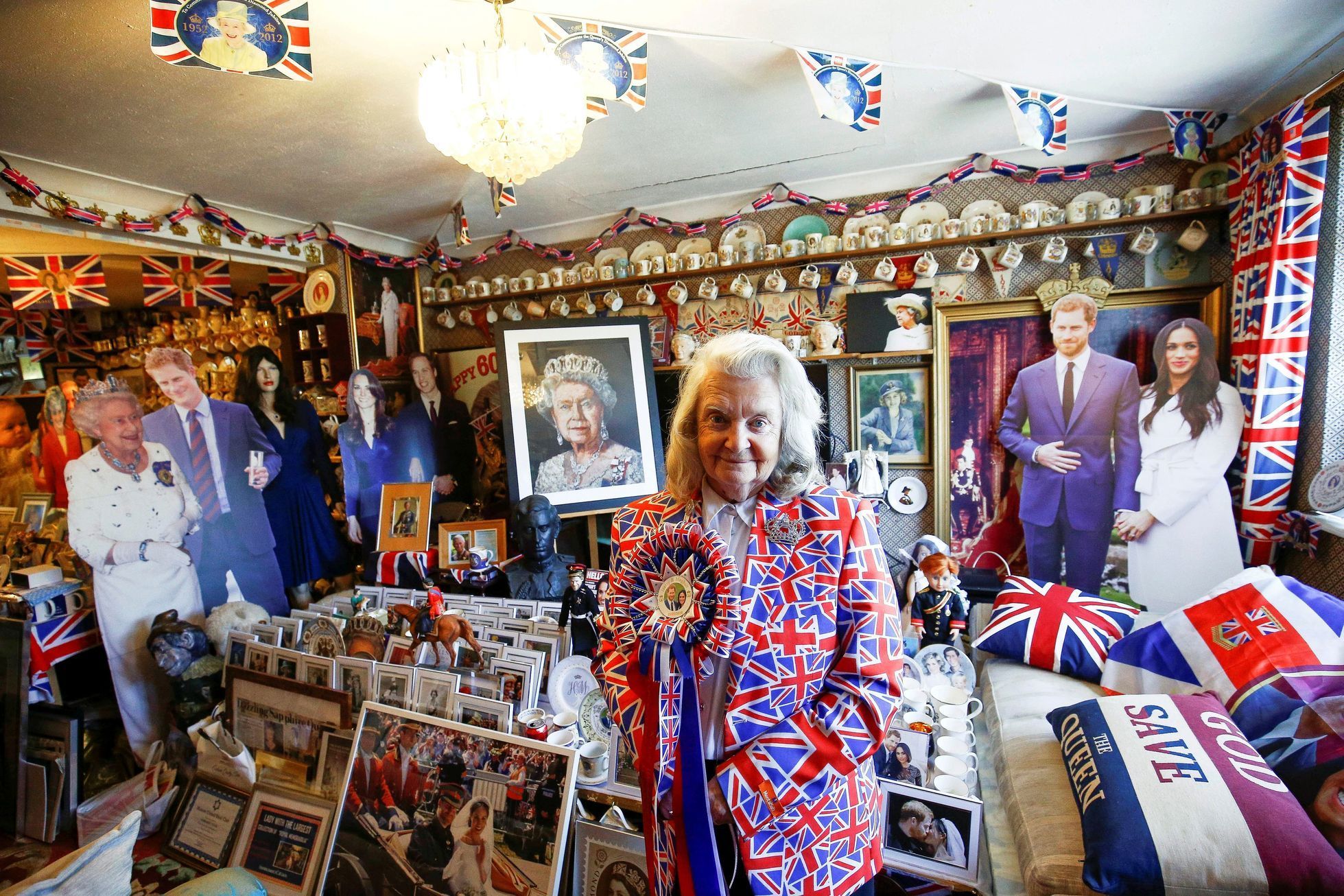 Fanoušci královské rodiny