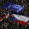 Třetí demonstrace proti Benešové a Babišovi a za spravedlivou justici, Staroměstské náměstí, Praha