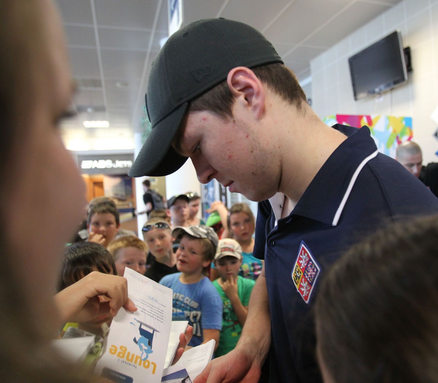 Přílet hokejistů z MS v Minsku