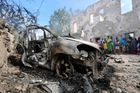 Na tržišti v Somálsku vybuchla bomba v autě, na místě je nejméně 10 mrtvých