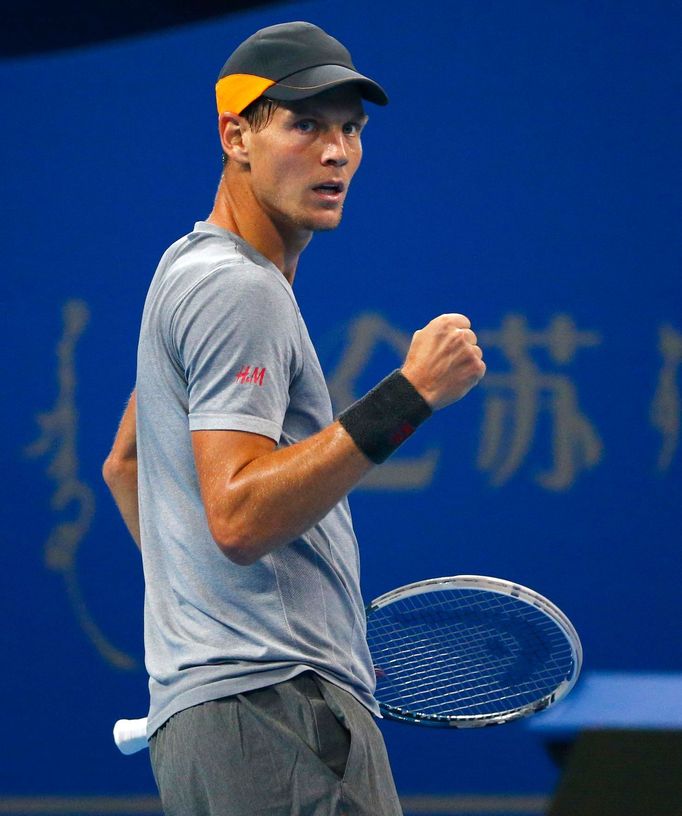 Tomáš Berdych na turnaji v Pekingu 2014