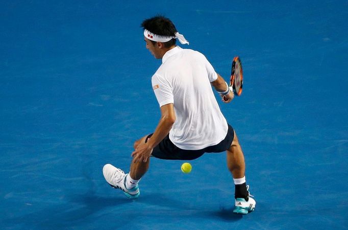 Sedmý den Australian Open (Kei Nišikori)