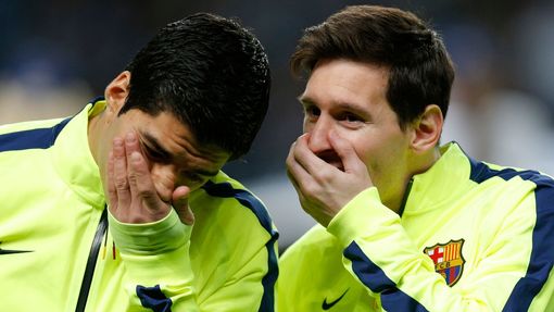 LM, Man.City-Barcelona: Luis Suárez a Lionel Messi