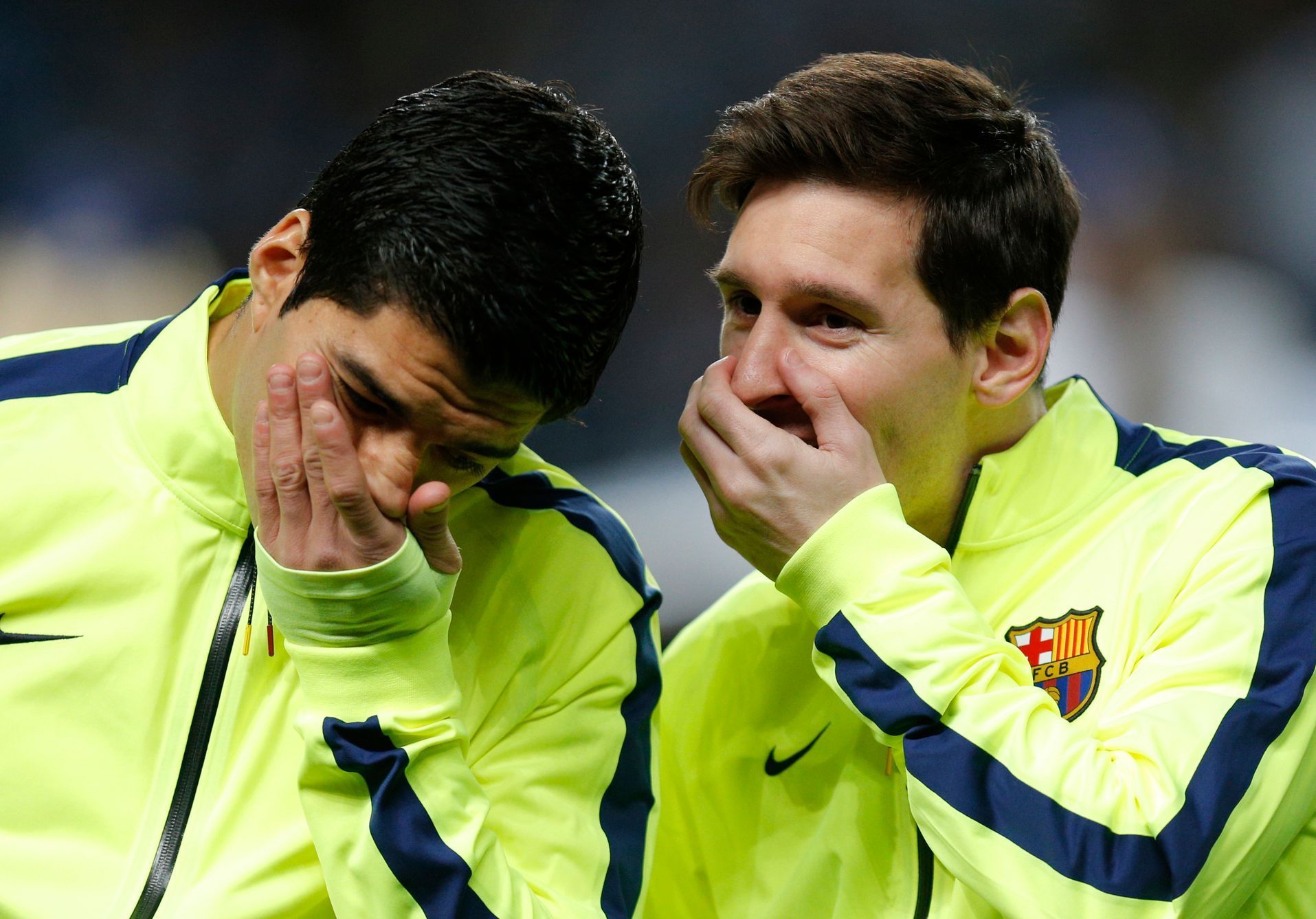LM, Man.City-Barcelona: Luis Suárez a Lionel Messi