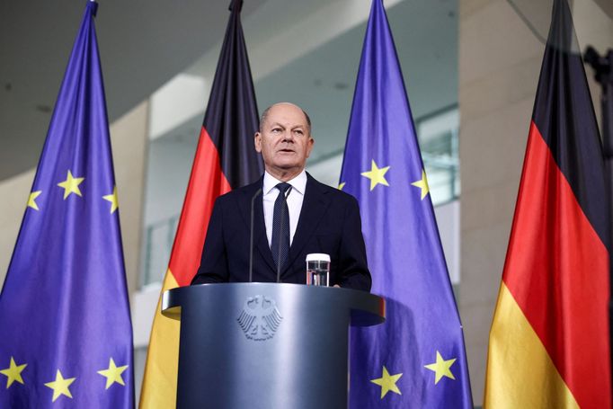 Německý kancléř Olaf Scholz