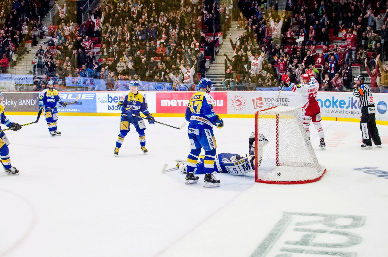 Předkolo 4. zápas: Oceláři Třinec vs. PSG Zlín