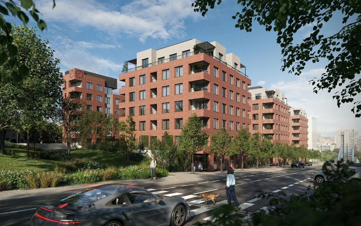 connect Vršovice, Vršovice, realizace, stavba, Praha, město