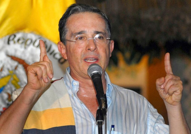 Álvaro Uribe, prezident Kolumbie