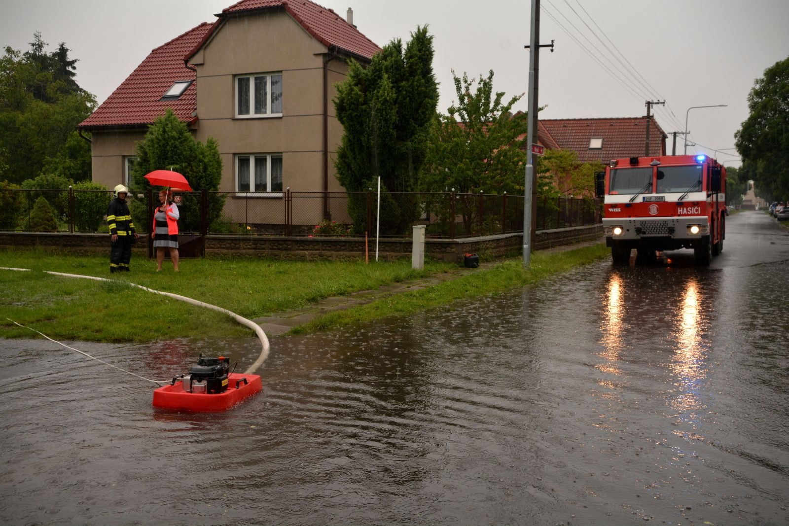 povodně středočeský kraj 2