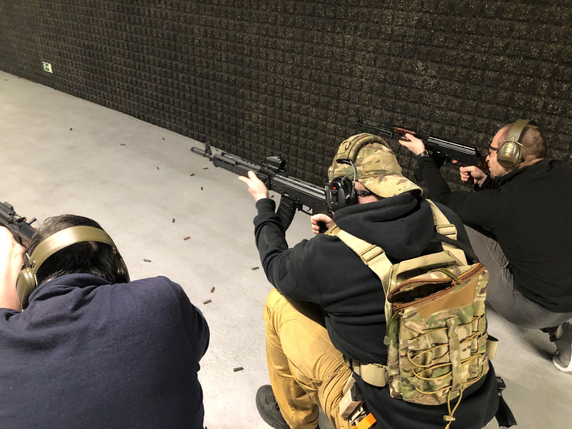 Brno střelnice Ukrajinci cvičení kurzy příprava boj