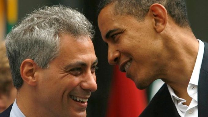 Barack Hussein Obama a Rahm Israel Emanuel