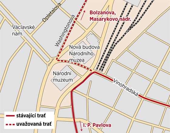 Praha - vizualizace