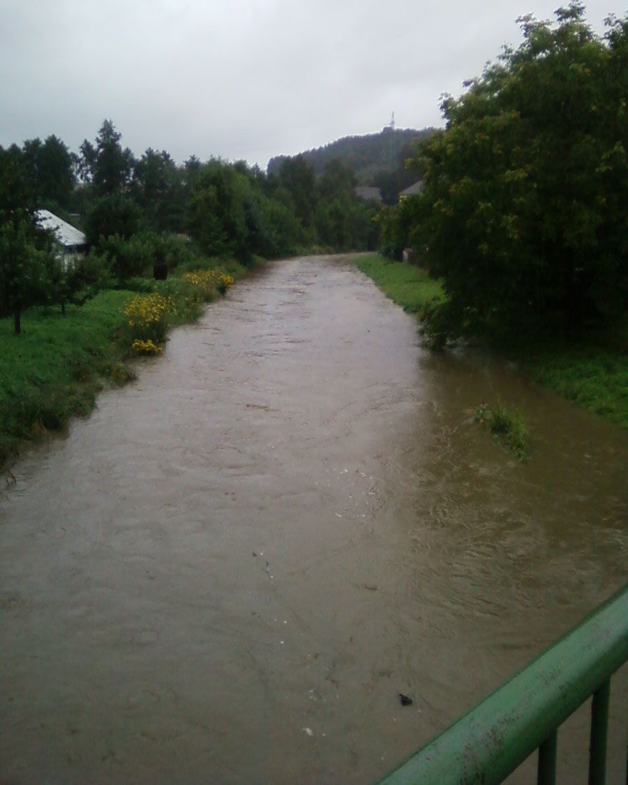 Povodně srpen 2010 - Ploučnice