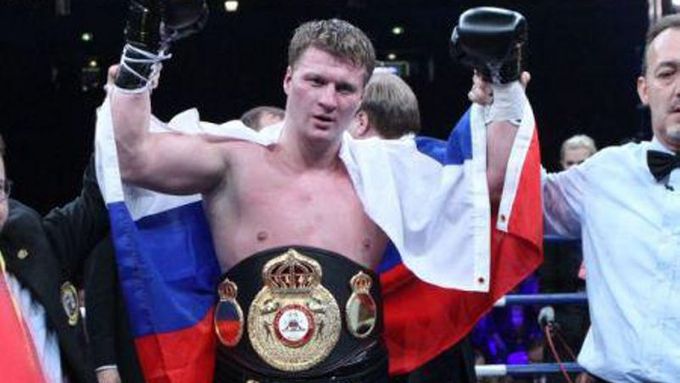 Ruský boxer Alexander Povětkin