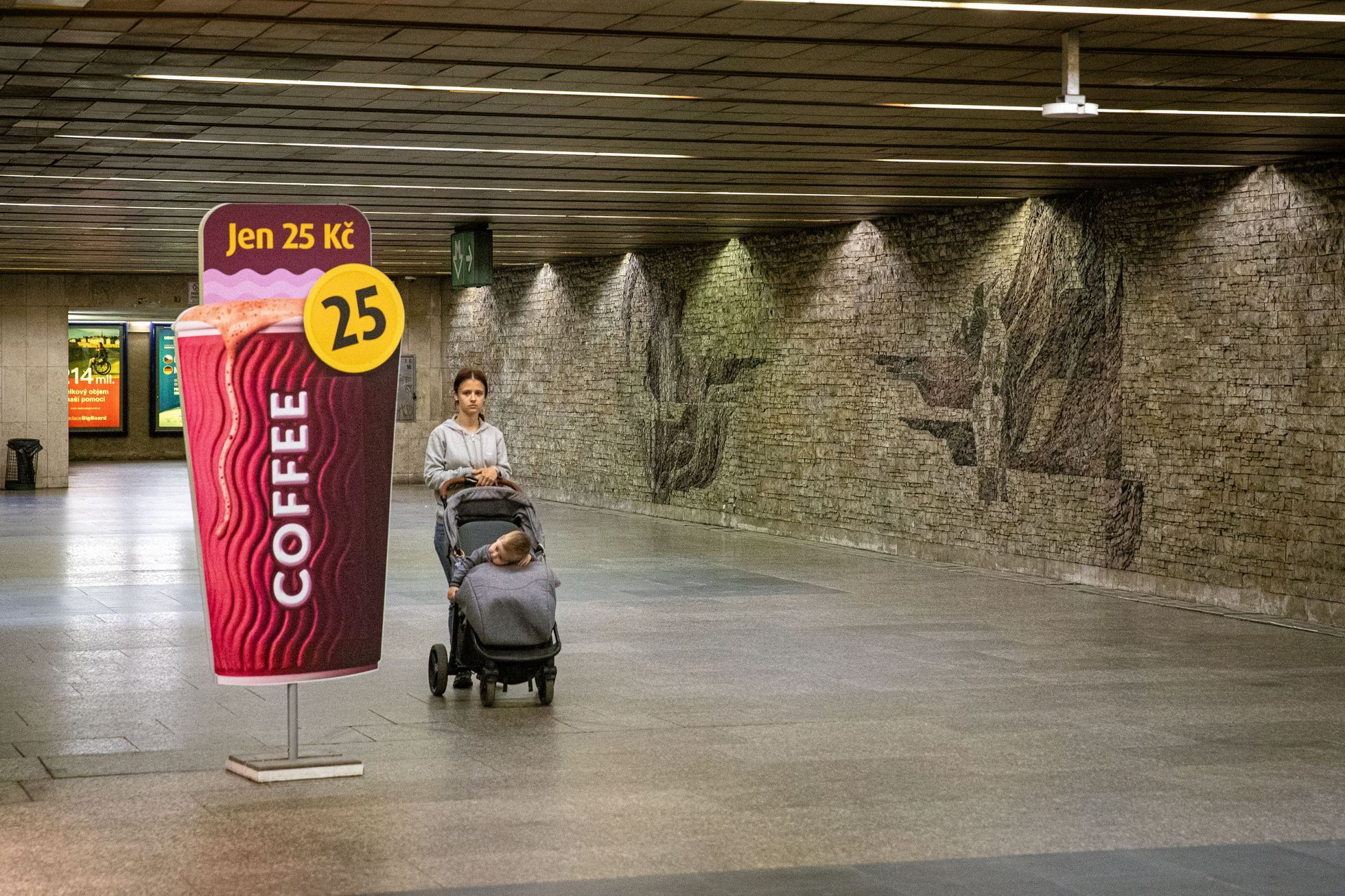 Socialistické umění v metru