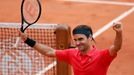 French Open, 2. kolo (Roger Federer)