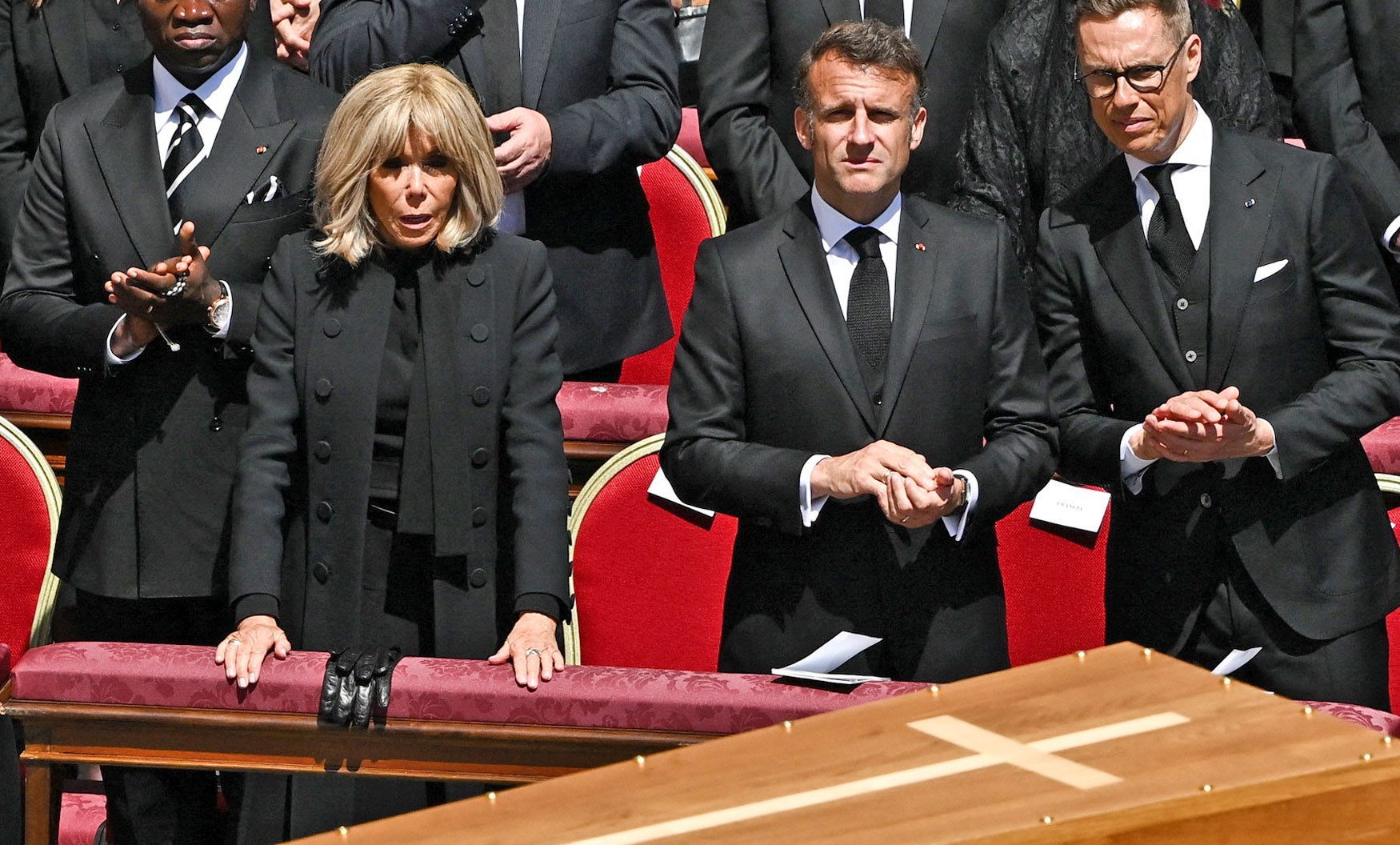 Papež František, pohřeb, státníci