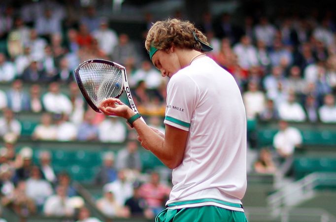 Alexander Zverev na French open 2017