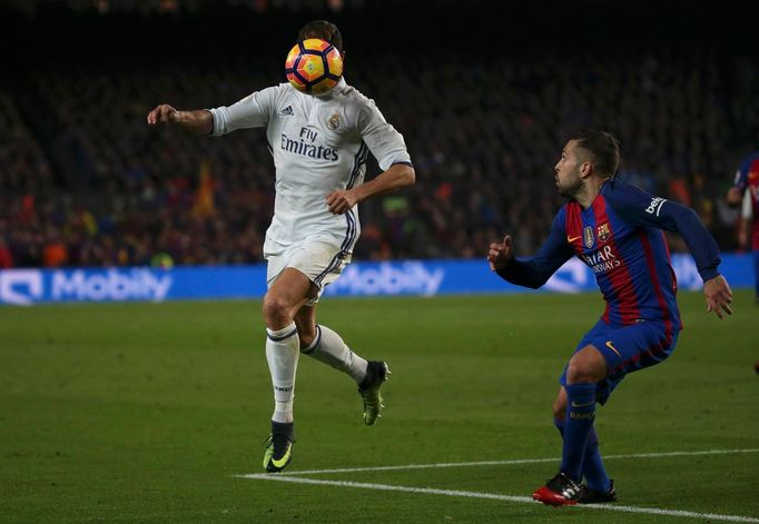 Clasico, Barcelona-Real: Jordi Alba - Cristiano Ronaldo