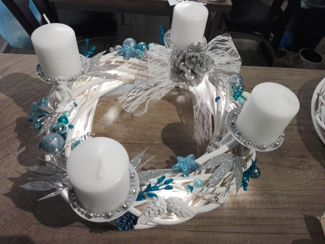 Adventní věnec ze soutěže čtenářů Centrum.cz