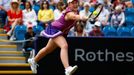 Jelena Ostapenková ve finále turnaje v Eastbourne 2022