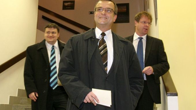 Ministr financí Miroslav Kalousek na klubu KDU-ČSL