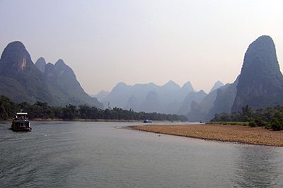 Karst v jižní Číně