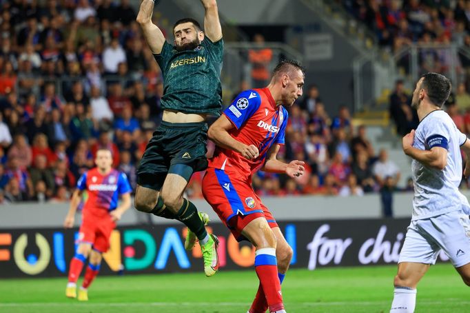 Shakhrudin Magomedalijev v odvetě 4. předkola LM Plzeň - Karabach