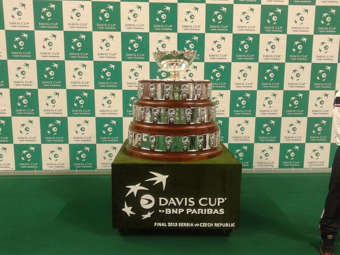 Davis Cup před finále v Bělehradu