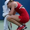 Alize Cornetová na tenisovém US Open