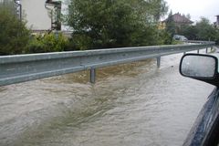 Jih Slovenska zasáhly silné bouře, zatopena byla i fakultní nemocnice