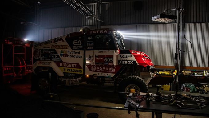 Nová Tatra Buggyra Evo3, s níž pojede lednovou Rallye Dakar jezdec Martin Šoltys.