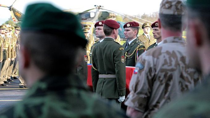 Návrat českých vojáků z Afghánistánu