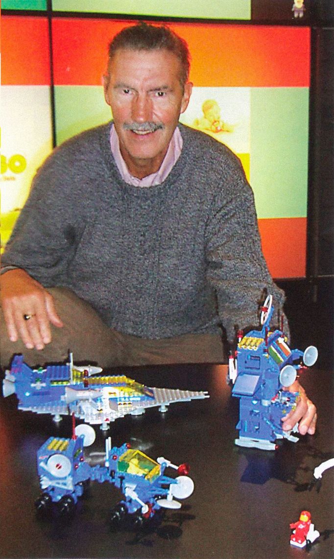 Dánský vynálezce figurek Lego Jens Nygaard Knudsen na archivním nedatovaném snímku.