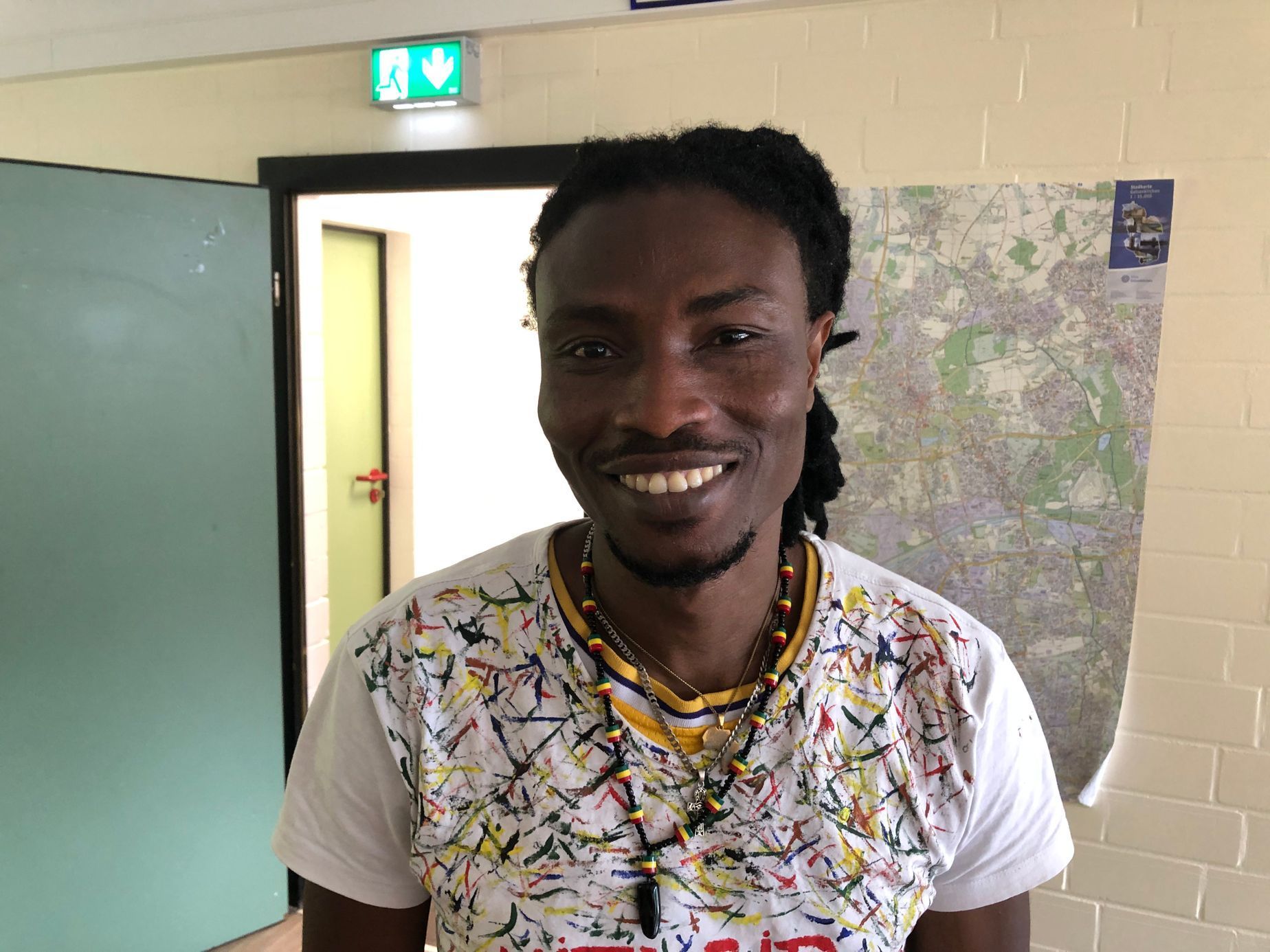 Daúd z Guineje je jedním z těch, kteří do Německa přišli v roce 2015. Usadil se v Gelsenkirchenu.