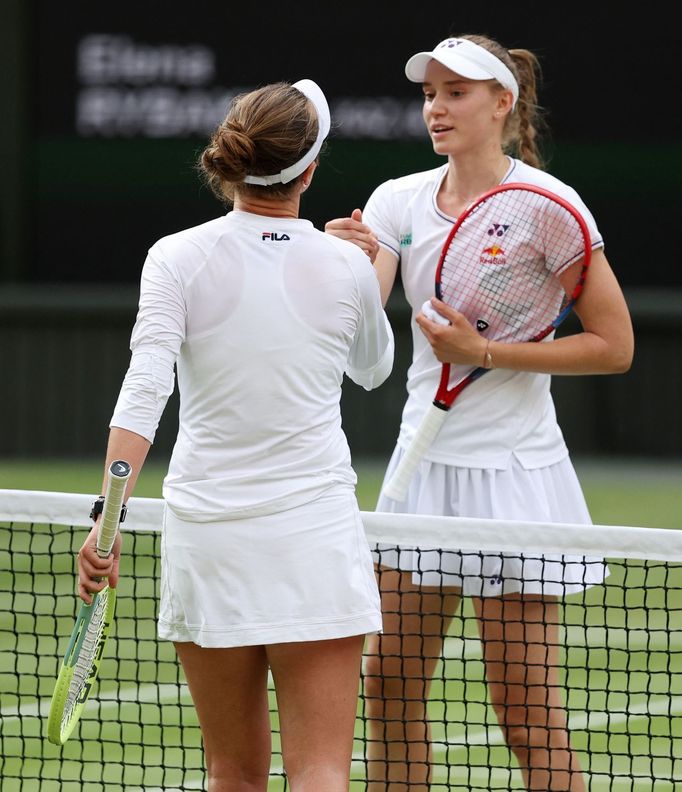 Barbora Krejčíková, Wimbledon 2024, semifinále