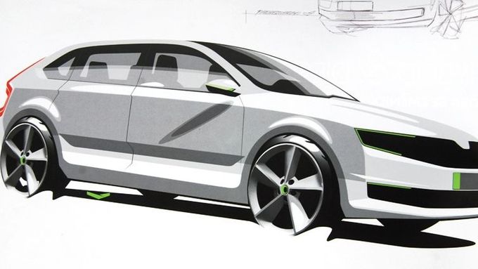 Neoficiální návrhy designu budoucích vozů Škoda