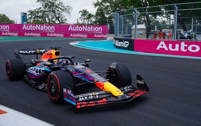 Max Verstappen (Red Bull) během VC Miami F1 2023