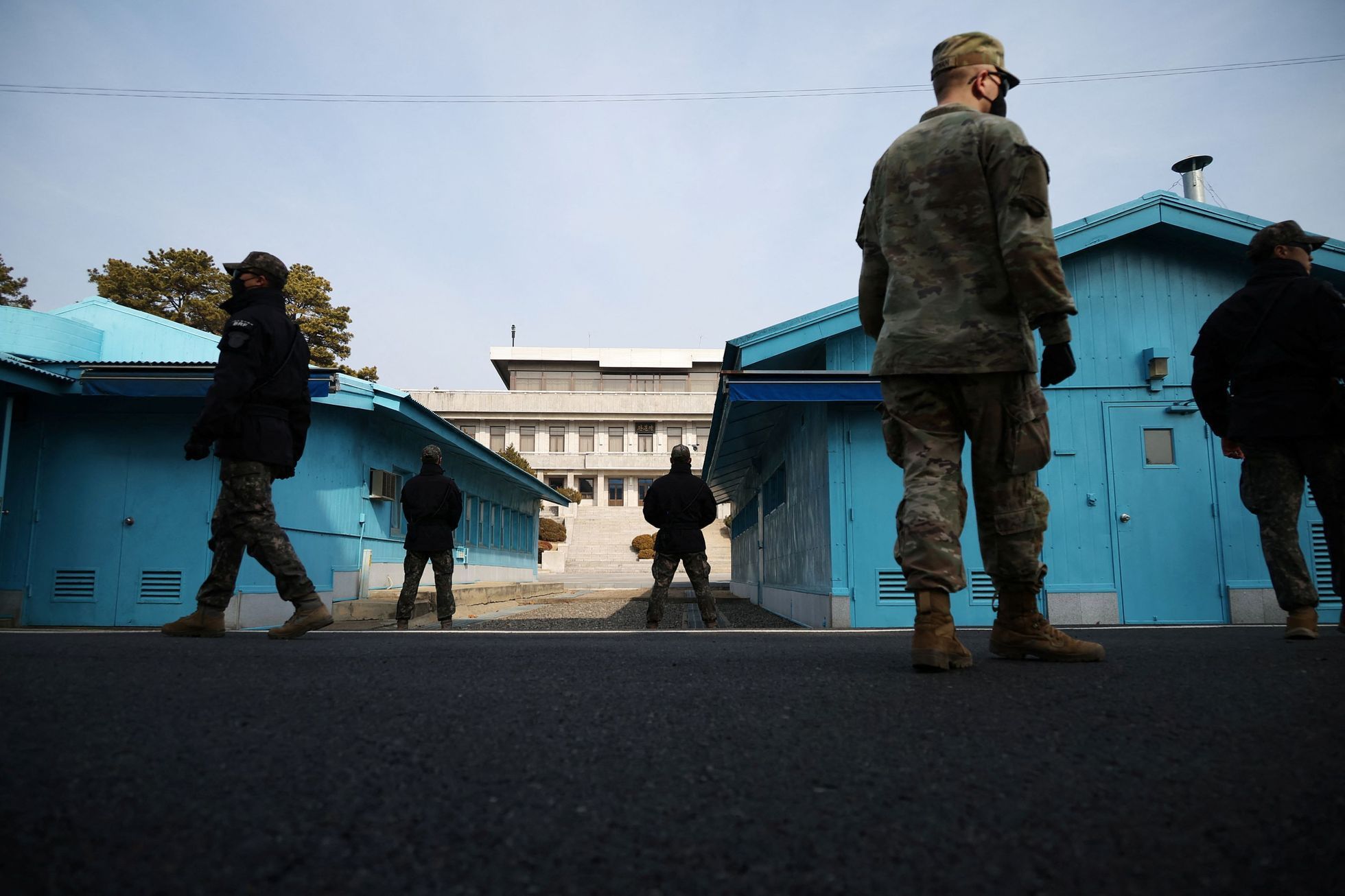 Korejské demilitarizované pásmo, vojáci