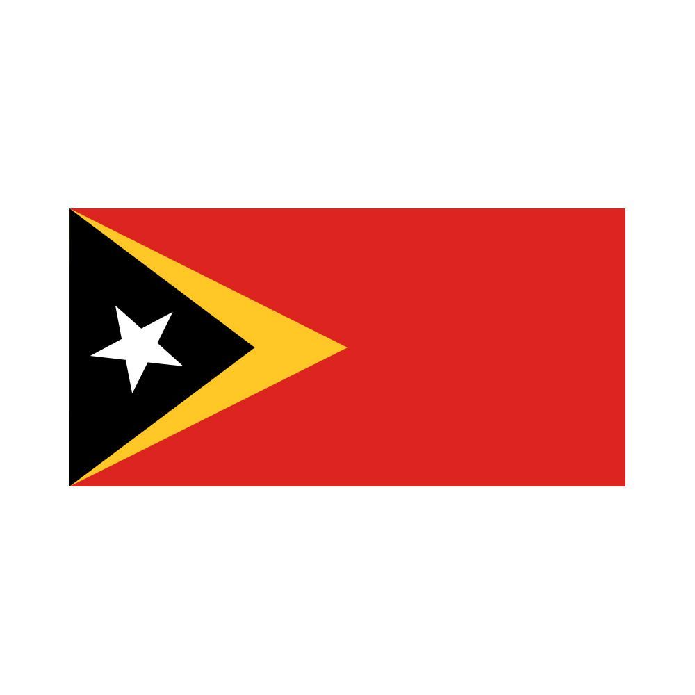 Východní Timor - vlajka