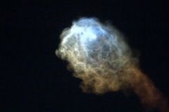 Video: Mimozemšťané? Noční oblohu v Kalifornii rozsvítila raketa SpaceX
