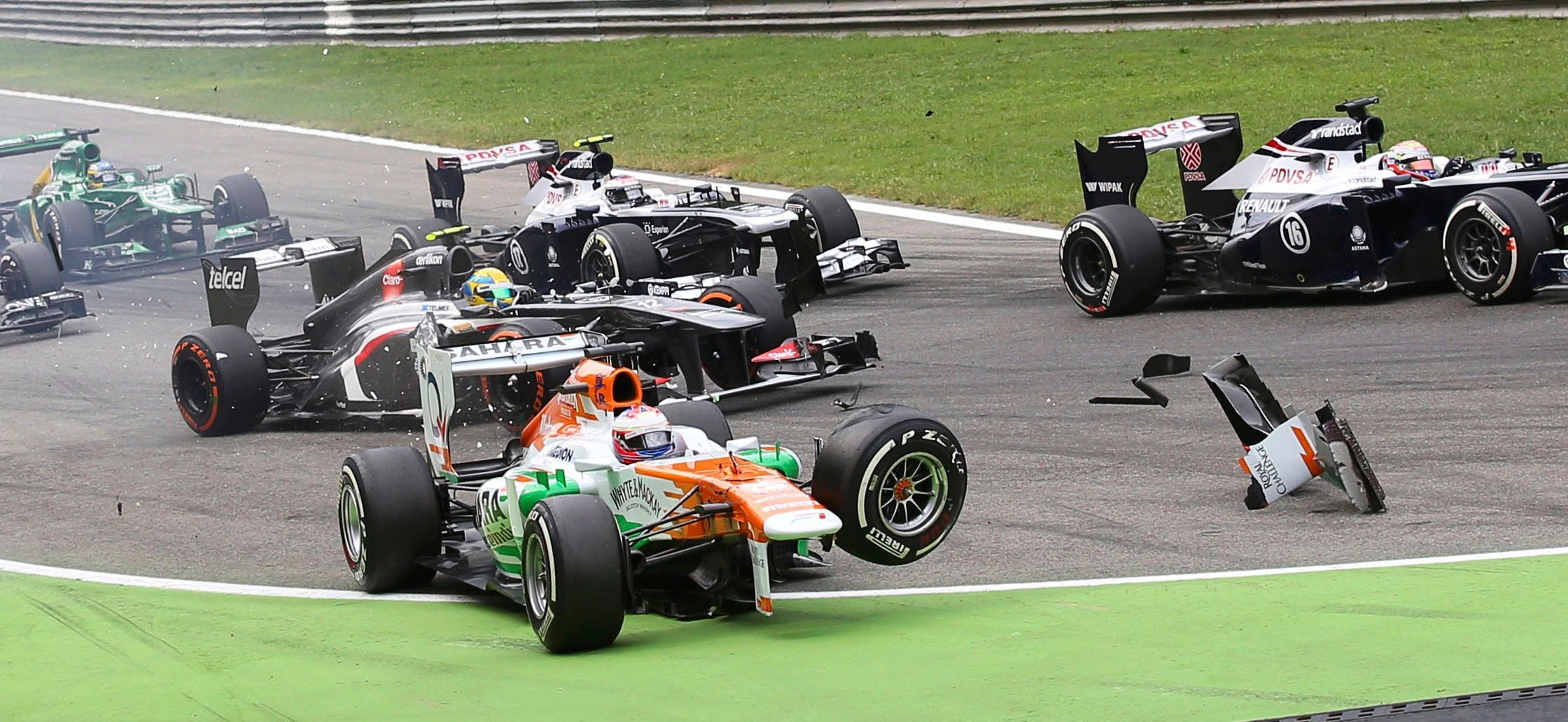 Formule 1, GP Itálie 2013: Paul di Resta, Force India