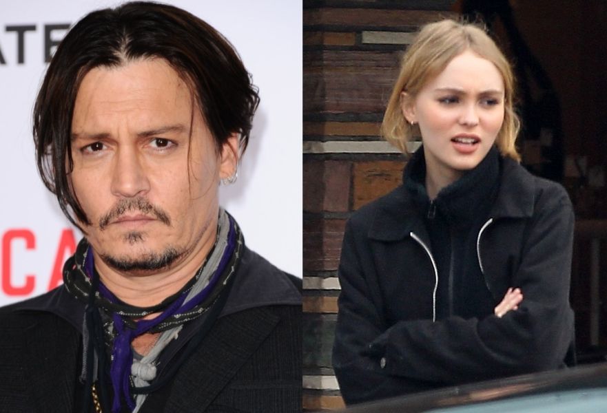 Johnny Depp a jeho dcera Lily Rose Depp