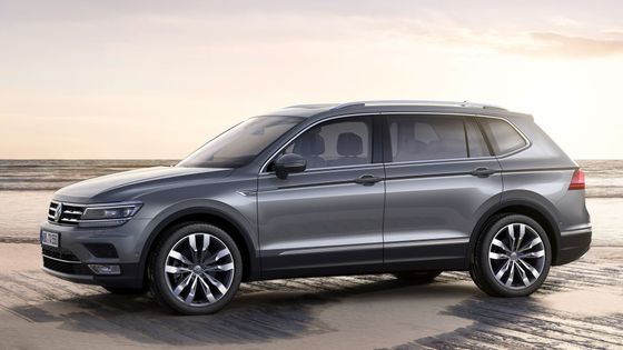 Volkswagen ukáže v Ženevě sourozence Škody Kodiaq - prodlouženou verzi SUV Tiguan nazvanou Allspace.