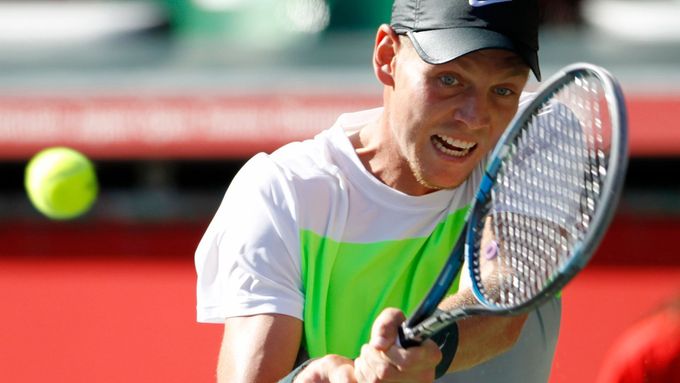 Tomáš Berdych na turnaji v Tokiu.