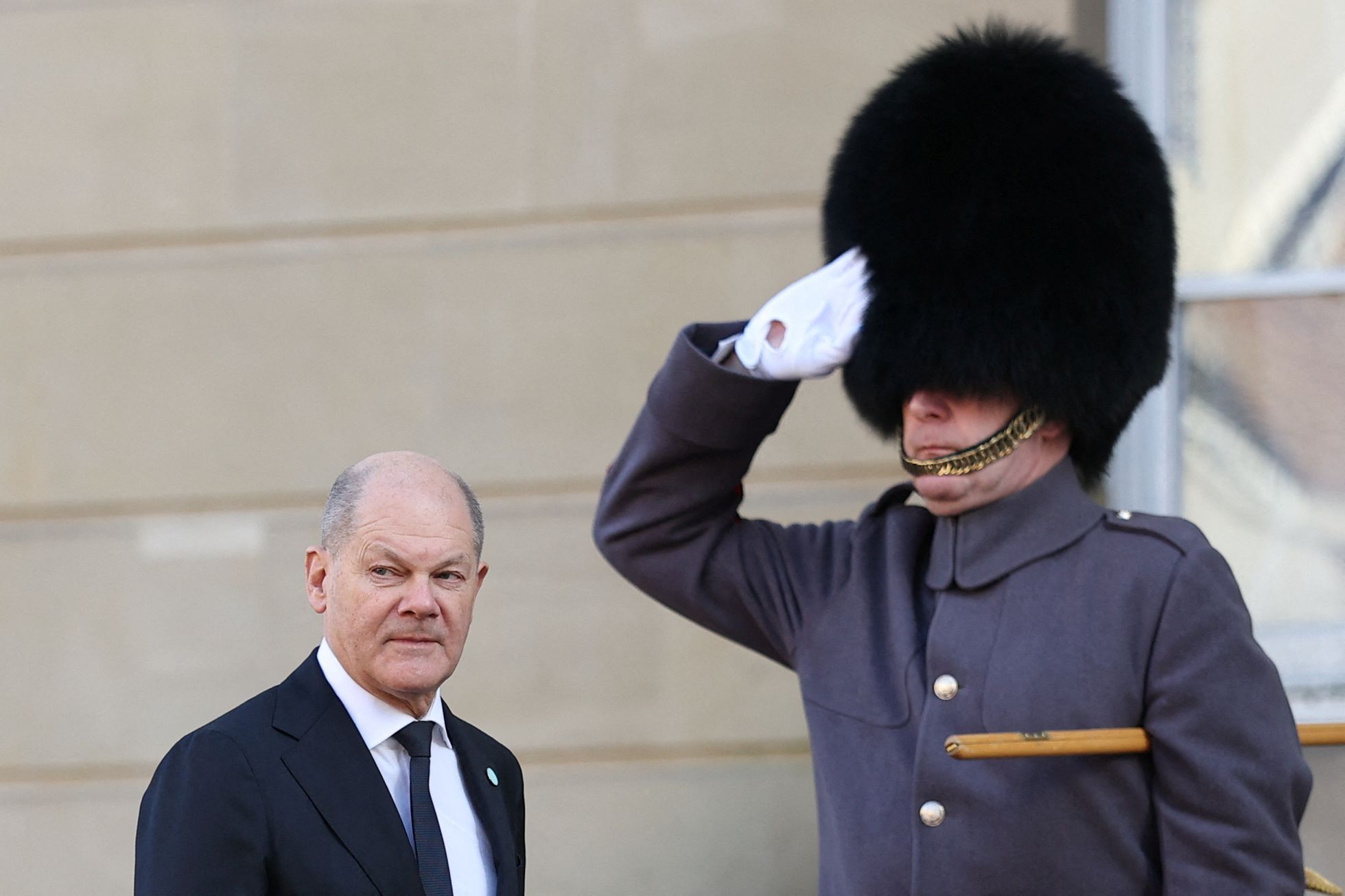 Olaf Scholz londýn summit