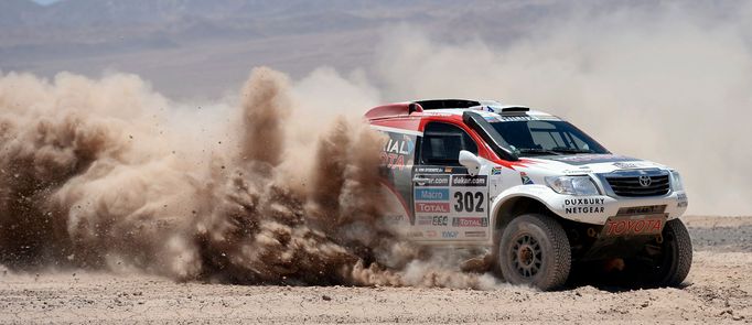 Dakar 2014: Giniel de Villier, Toyota