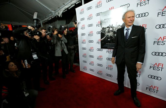 Herec a režisér Clint Eastwood na premiéře filmu Richard Jewell v roce 2019.