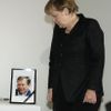 Kancléřka Angela Merkelová na českém velvyslanectví v Berlíně